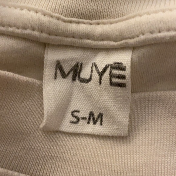 MUYE Flipside EVIL EYE Organic Cotton Oversized Tee Shirt - Picture 5 of 6